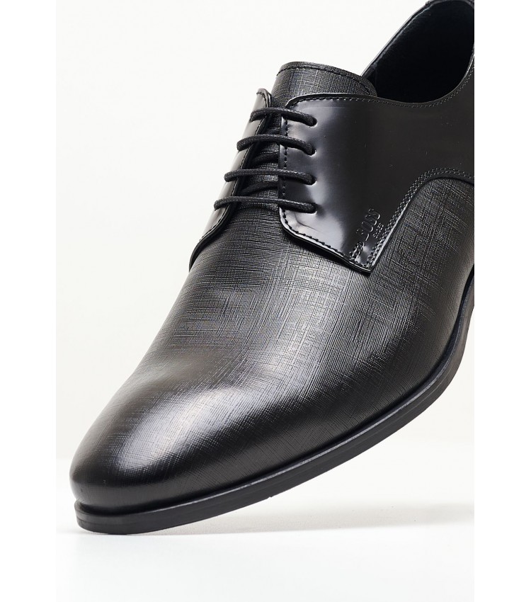 Men Shoes X4972.Glm Black Leather Boss shoes