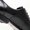 Ανδρικά Παπούτσια Δετά X4972.Glm Μαύρο Δέρμα Boss shoes