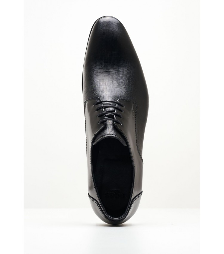 Men Shoes X4972.Glm Black Leather Boss shoes