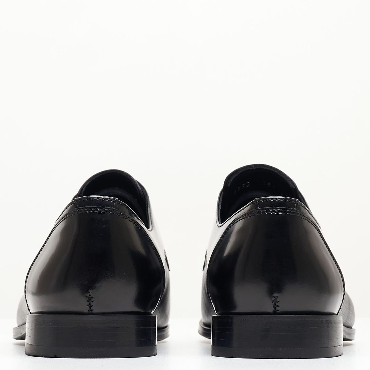 Ανδρικά Παπούτσια Δετά X4972.Glm Μαύρο Δέρμα Boss shoes