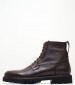 Men Boots X5114 Brown Leather Boss shoes