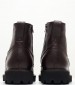 Ανδρικά Μποτάκια X5114 Καφέ Δέρμα Boss shoes