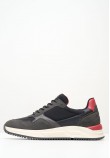 Men Casual Shoes X640 Black Leather Boss shoes