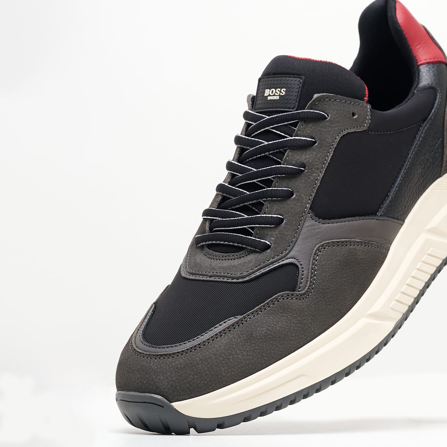 Ανδρικά Παπούτσια Casual X640 Μαύρο Δέρμα Boss shoes