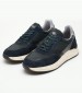 Men Casual Shoes X640 Blue Leather Boss shoes