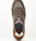 Men Casual Shoes X640 Olive Leather Boss shoes