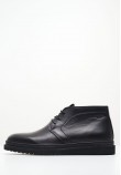 Men Boots X6793 Black Leather Boss shoes