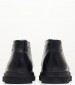 Ανδρικά Μποτάκια X6793 Μαύρο Δέρμα Boss shoes
