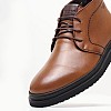 Ανδρικά Μποτάκια X6793 Ταμπά Δέρμα Boss shoes Ανδρικά Μποτάκια X6793 Ταμπά Δέρμα Boss shoes