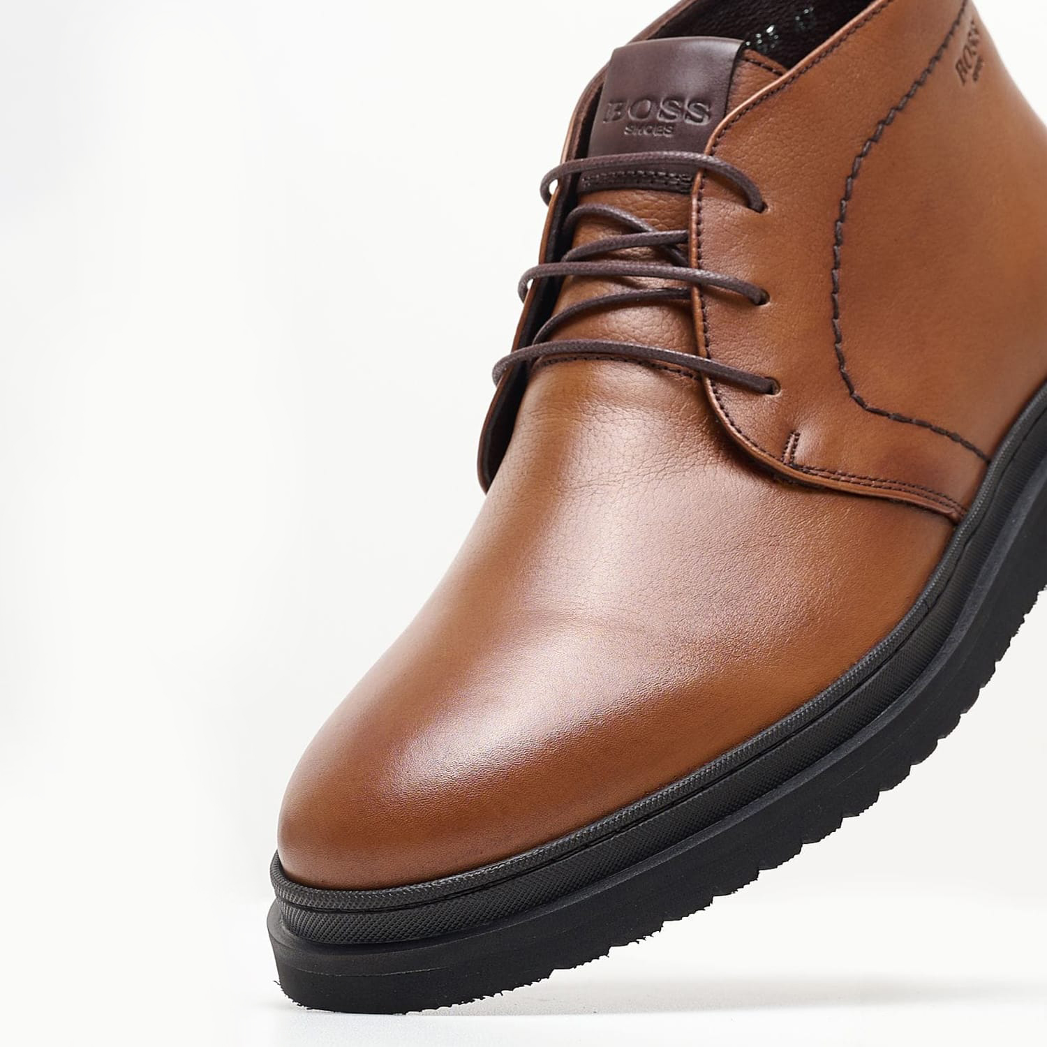 Ανδρικά Μποτάκια X6793 Ταμπά Δέρμα Boss shoes