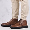 Ανδρικά Μποτάκια X6793 Ταμπά Δέρμα Boss shoes Ανδρικά Μποτάκια X6793 Ταμπά Δέρμα Boss shoes