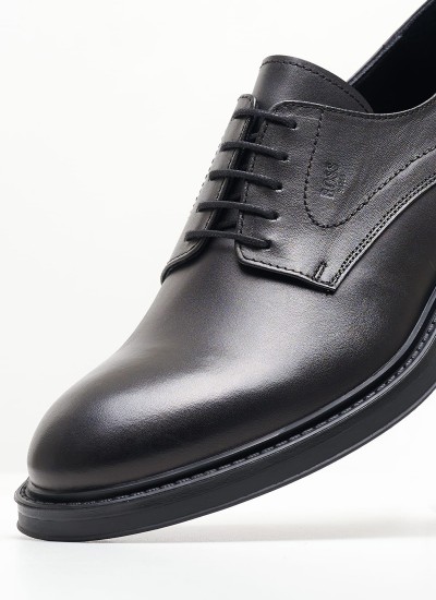 Men Shoes X7260 Black Leather Boss shoes