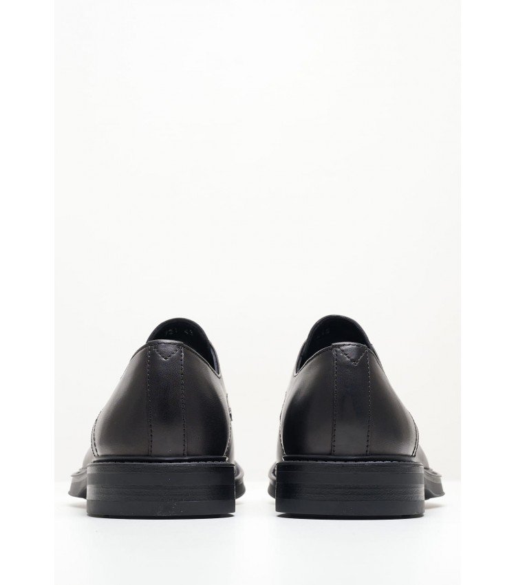 Men Shoes X7260 Black Leather Boss shoes
