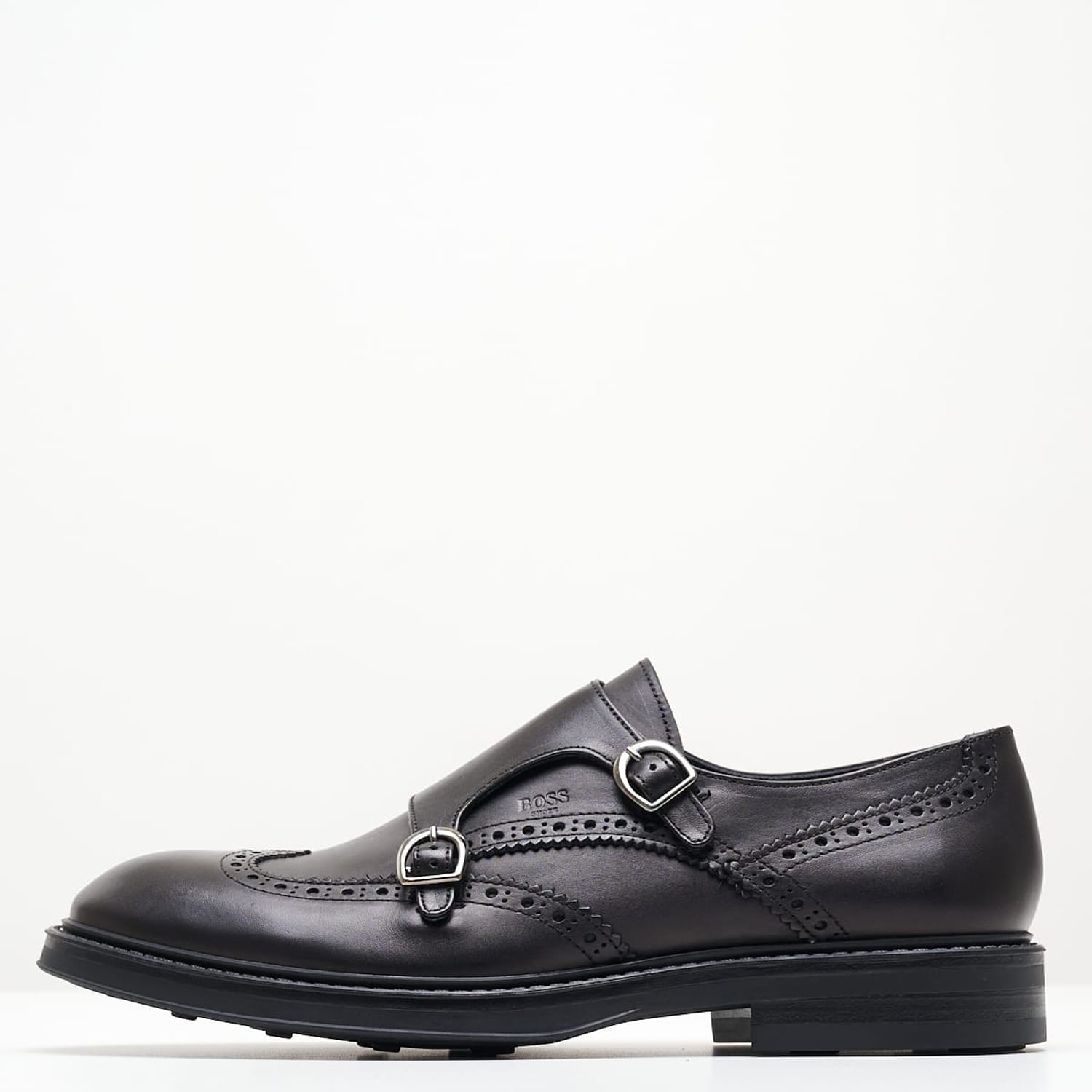 Men Moccasins X7261 Black Leather Boss shoes