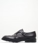 Men Moccasins X7261 Black Leather Boss shoes