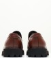 Men Moccasins X7323 Brown Leather Boss shoes