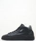 Men Casual Shoes XU323.C Black Leather Boss shoes
