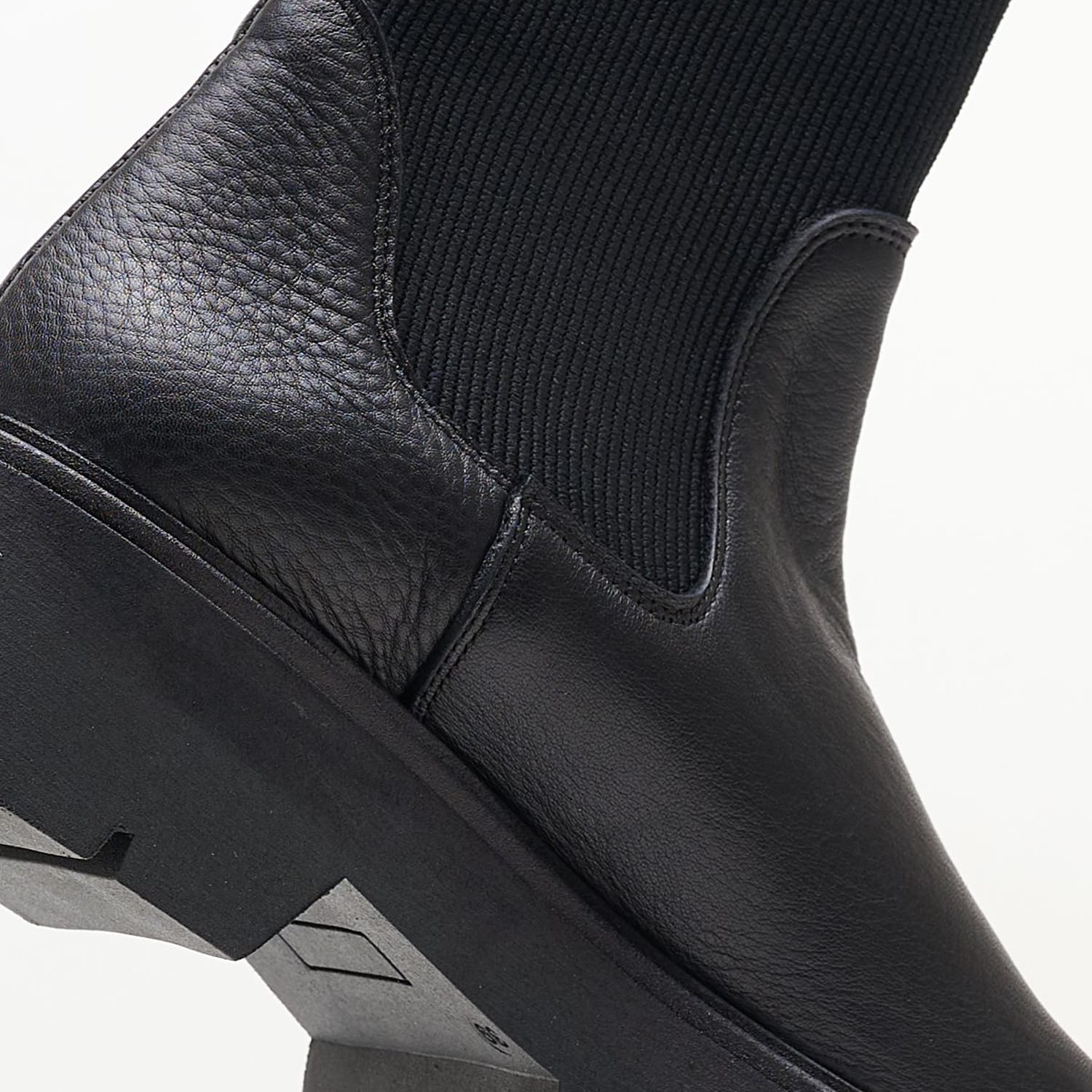 Γυναικεία Μποτάκια XW7284 Μαύρο Δέρμα Boss shoes Γυναικεία Μποτάκια XW7284 Μαύρο Δέρμα Boss shoes