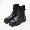 Γυναικεία Μποτάκια XW7284 Μαύρο Δέρμα Boss shoes Γυναικεία Μποτάκια XW7284 Μαύρο Δέρμα Boss shoes
