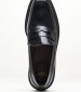 Women Moccasins XWB341 Black Leather Boss shoes