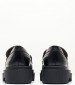 Women Moccasins XWB341 Black Leather Boss shoes