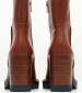 Women Boots XWB810 Brown Leather Boss shoes