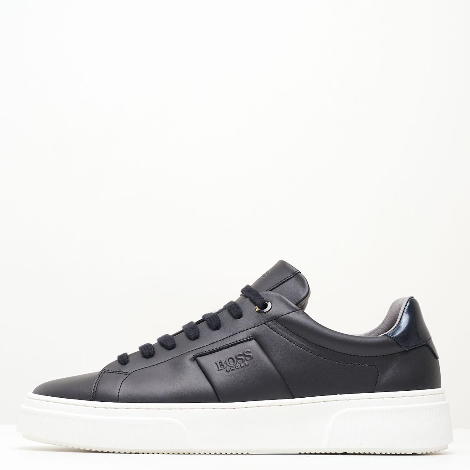 Ανδρικά Παπούτσια Casual XZ521 Μαύρο Δέρμα Boss shoes