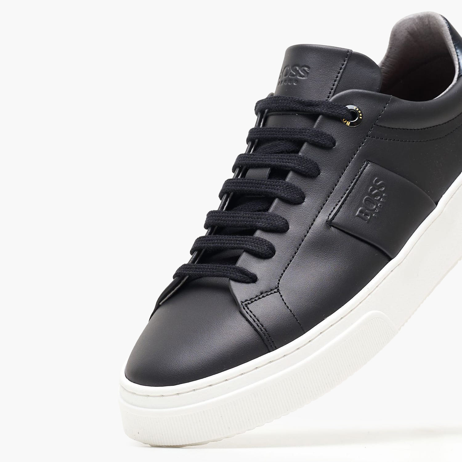 Ανδρικά Παπούτσια Casual XZ521 Μαύρο Δέρμα Boss shoes