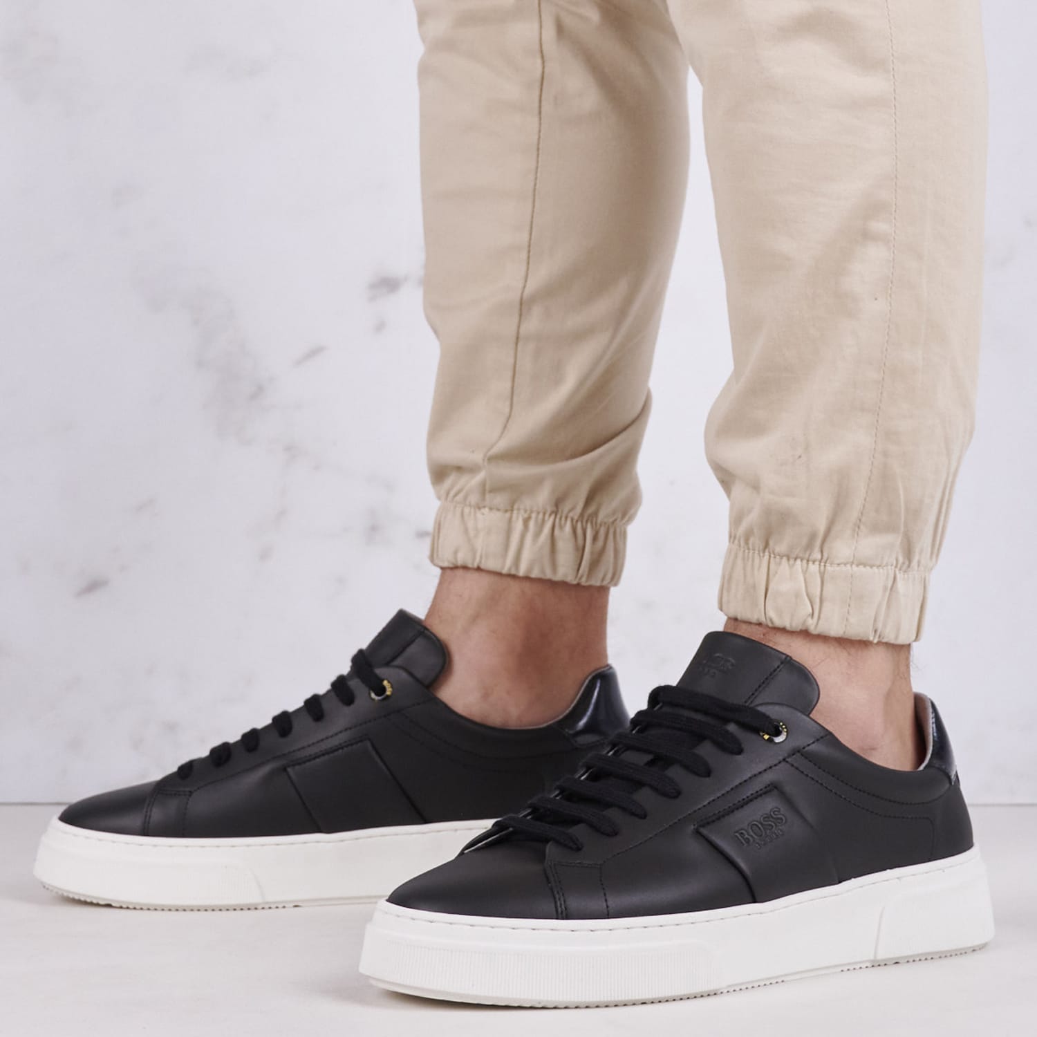 Men Casual Shoes XZ521 Black Leather Boss shoes Men Casual Shoes XZ521 Black Leather Boss shoes