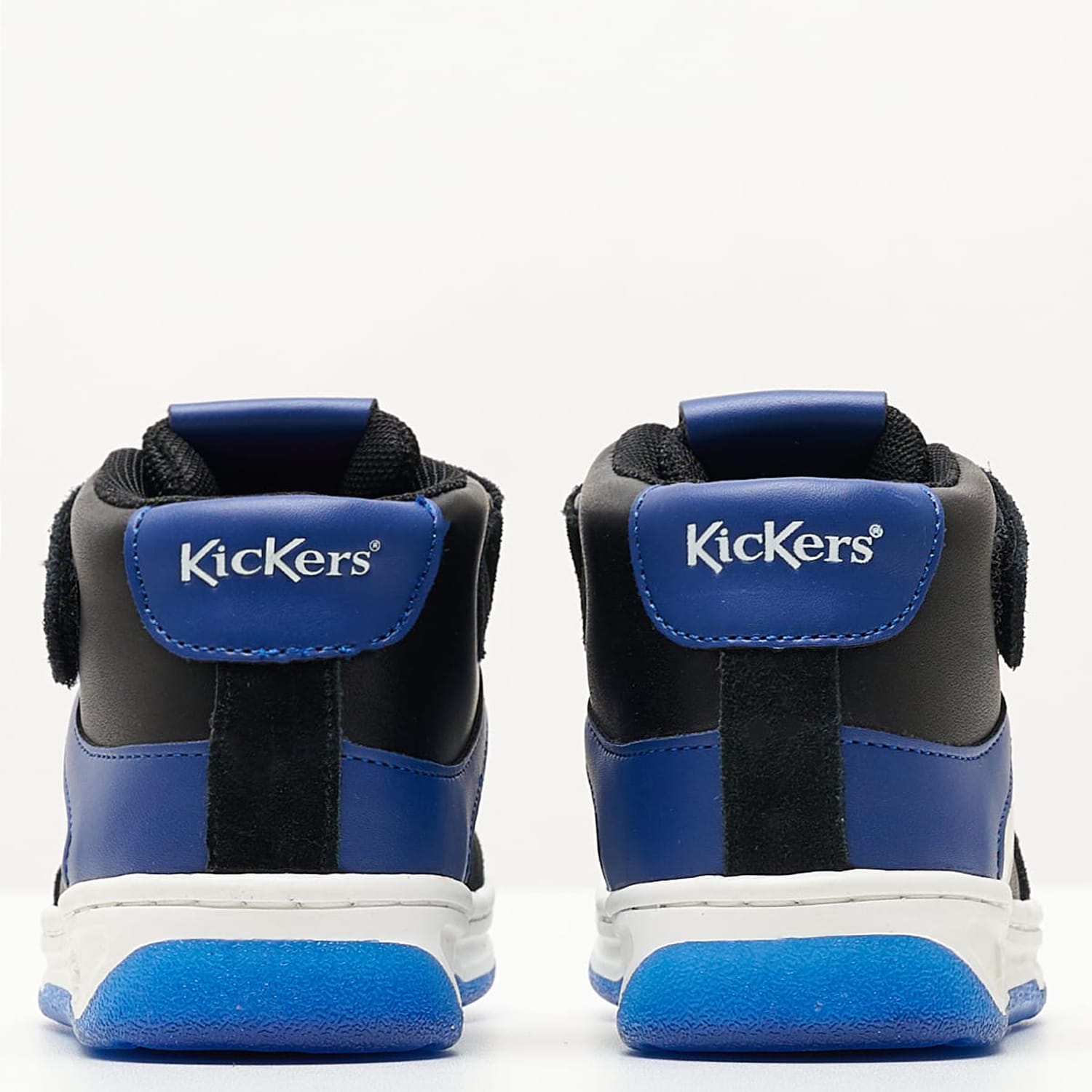 Kids Boots Kickalien.N Black Leather Kickers Kids Boots Kickalien.N Black Leather Kickers