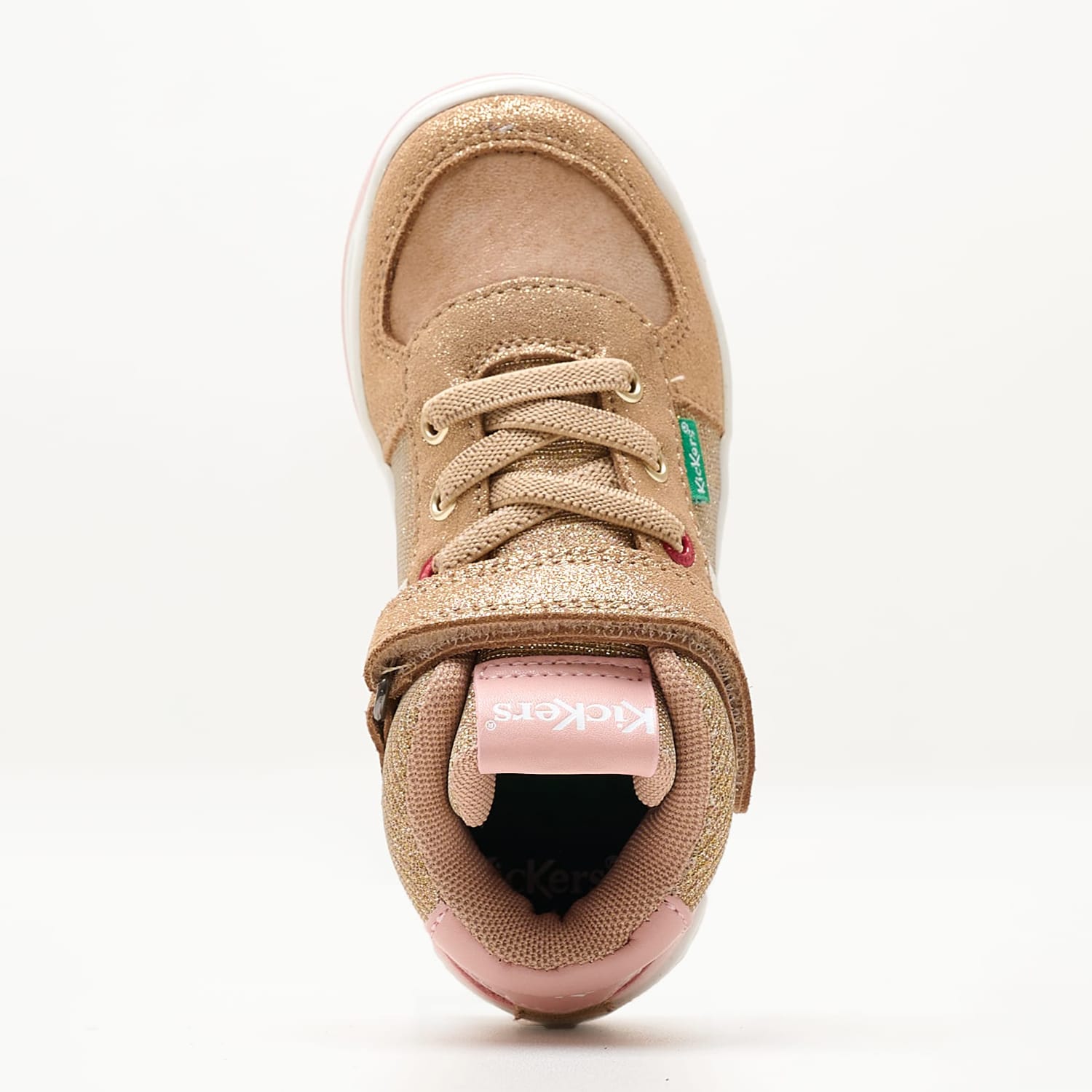 Kids Boots Kickalien24 Gold Leather Kickers Kids Boots Kickalien24 Gold Leather Kickers
