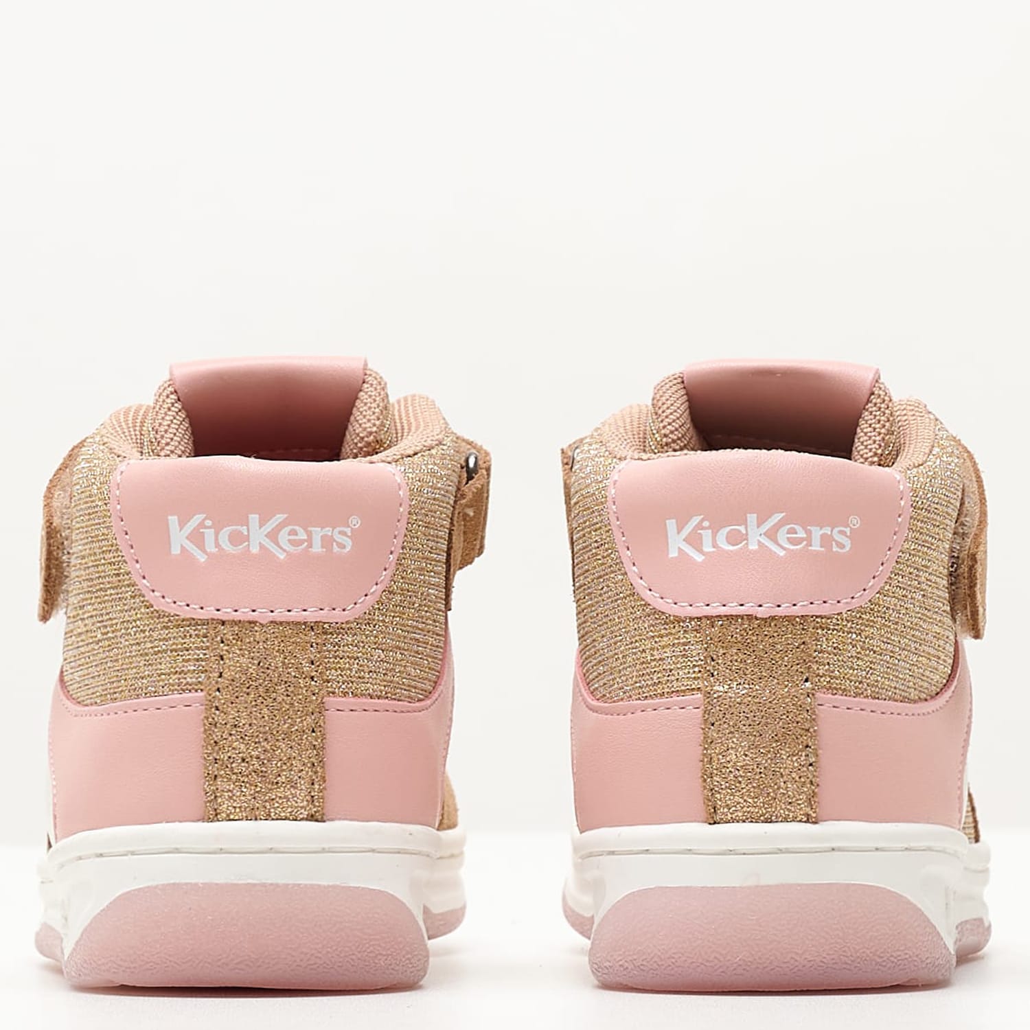 Kids Boots Kickalien24 Gold Leather Kickers Kids Boots Kickalien24 Gold Leather Kickers