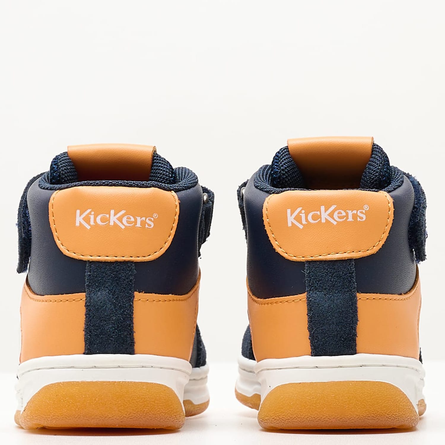 Kids Boots Kickalien Blue Leather Kickers Kids Boots Kickalien Blue Leather Kickers