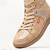 Kids Boots Lowell Gold ECOleather Kickers Kids Boots Lowell Gold ECOleather Kickers