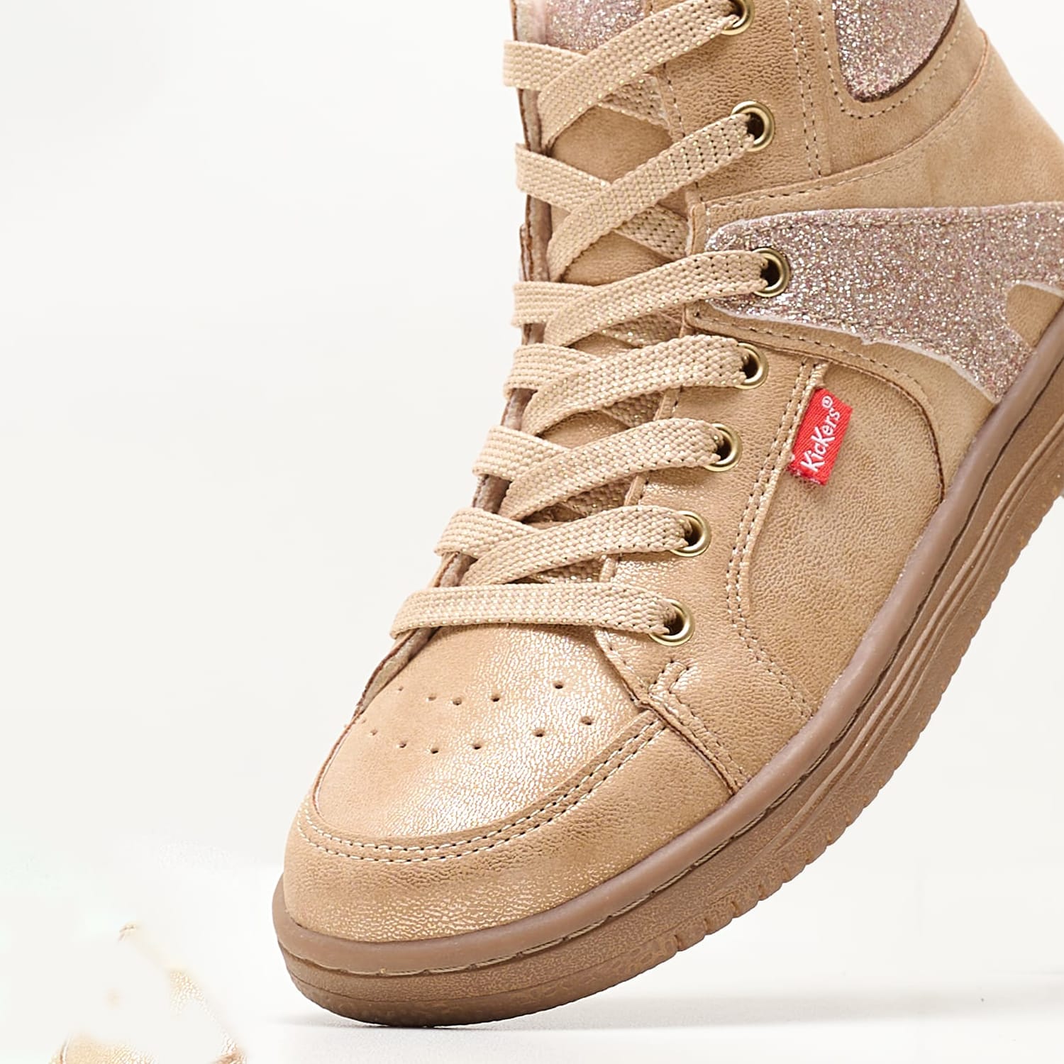 Παιδικά Μποτάκια Lowell Χρυσό ECOleather Kickers