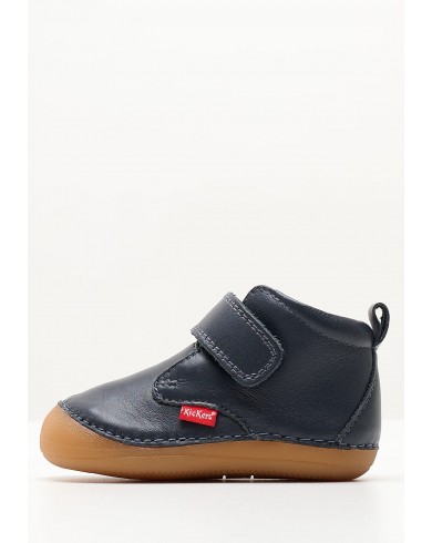 Kids Boots from the kickers brand Sabio.Mf Blue Leather