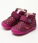 Kids Boots Sabio.Prune Purple Nubuck Leather Kickers