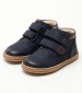 Kids Boots Tackeasy2 Blue Oily Leather Kickers