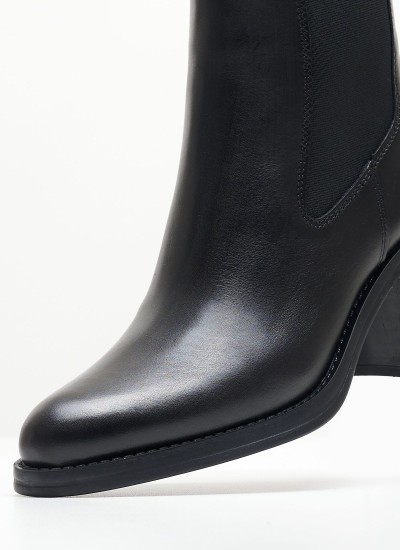 Women Boots 2394 Black Leather Alpe