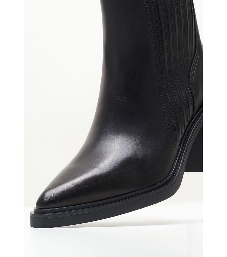 Women Boots 2463 Black Leather Alpe