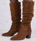 Women Boots 2573 Brown Buckskin Alpe