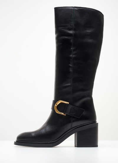 Women Boots 2737 Black Leather Alpe