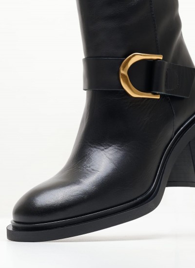 Women Boots 2737 Black Leather Alpe
