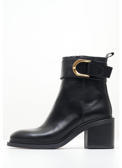 Women Boots 2738 Black Leather Alpe