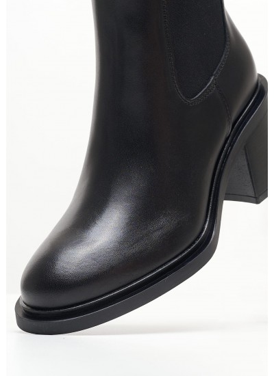 Women Boots 2740 Black Leather Alpe