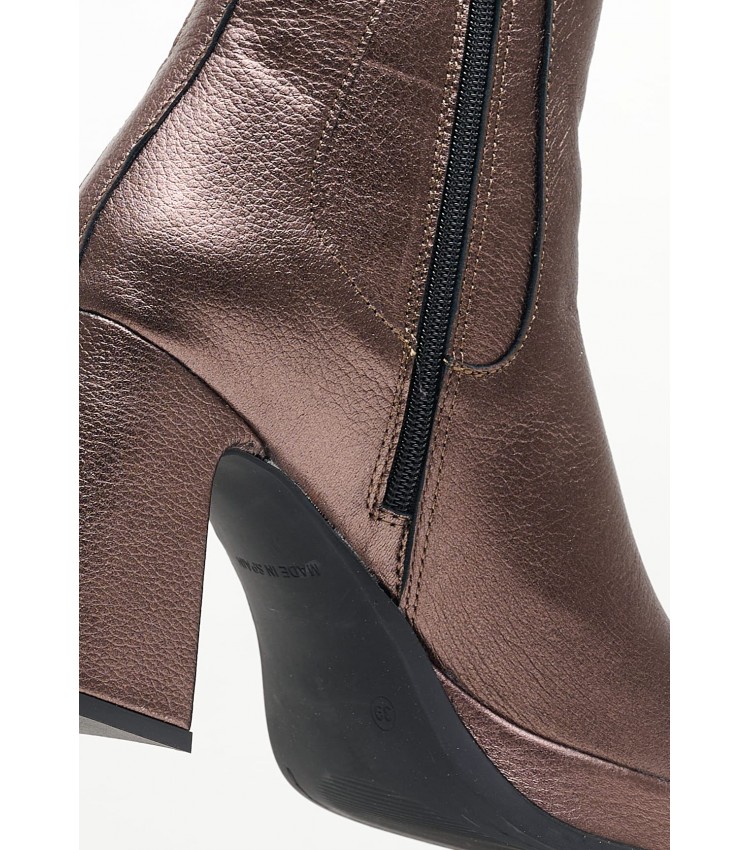 Women Boots 2751 Bronze Leather Alpe