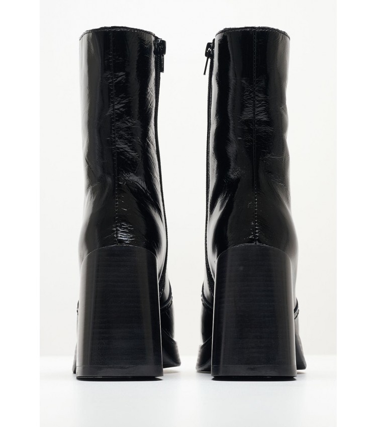 Women Boots 2761 Black Patent Leather Alpe