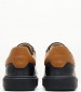 Ανδρικά Παπούτσια Casual 232001 Μαύρο Δέρμα La Martina