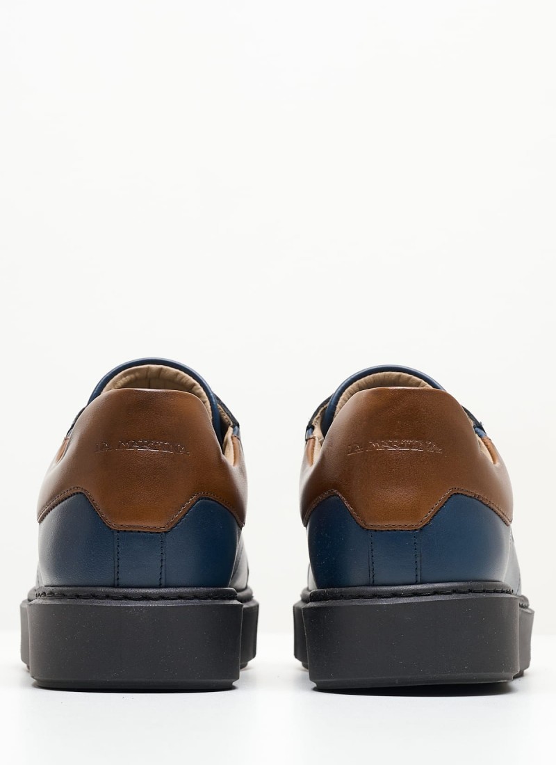 How to clean hotsell blue leather shoes