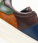 Men Casual Shoes 232011 Brown Leather La Martina